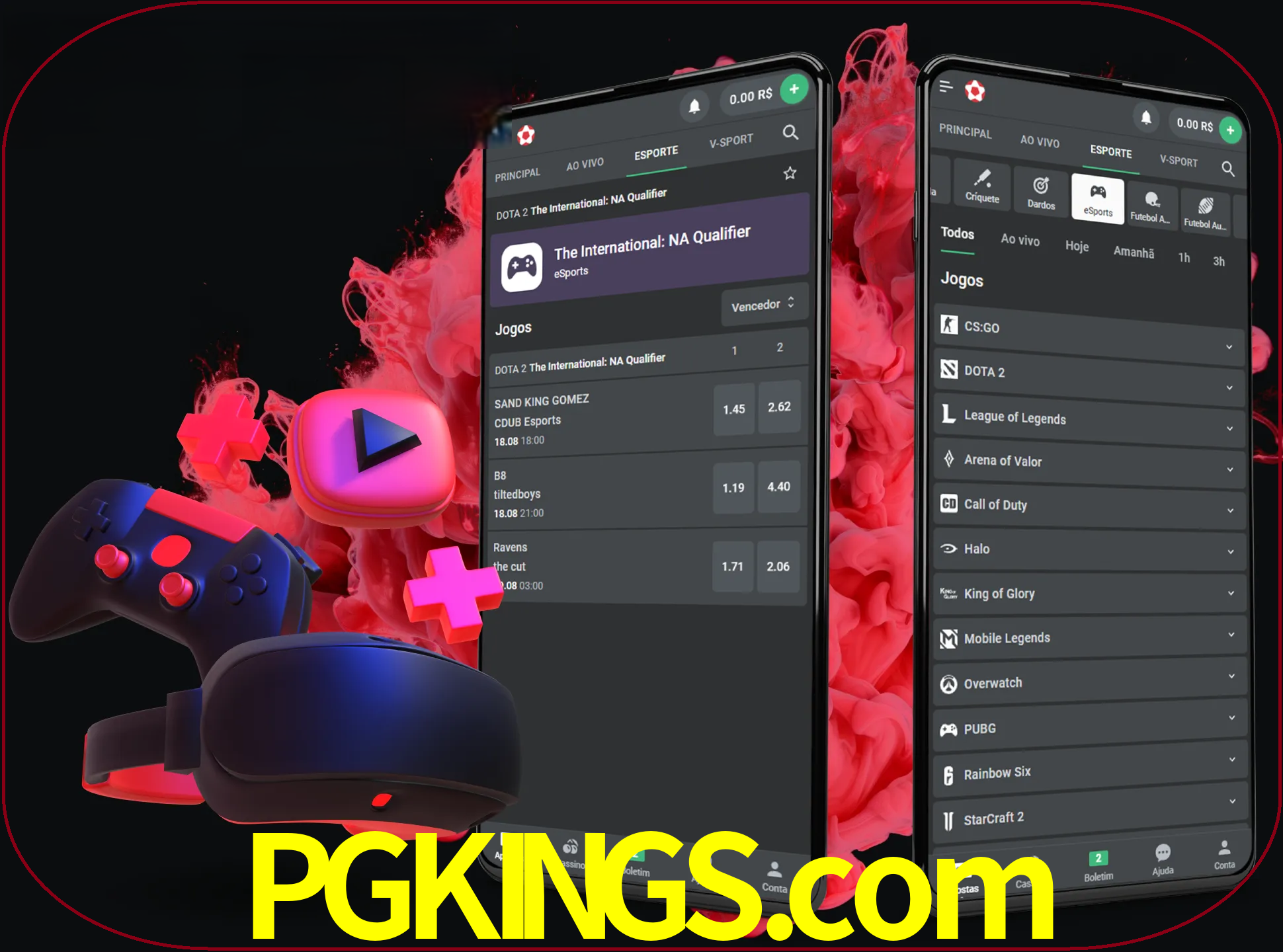 Para ter a aplicação móvel pgkings no seu smartphone, basta descarregar o ficheiro apk e seguir as instruções.