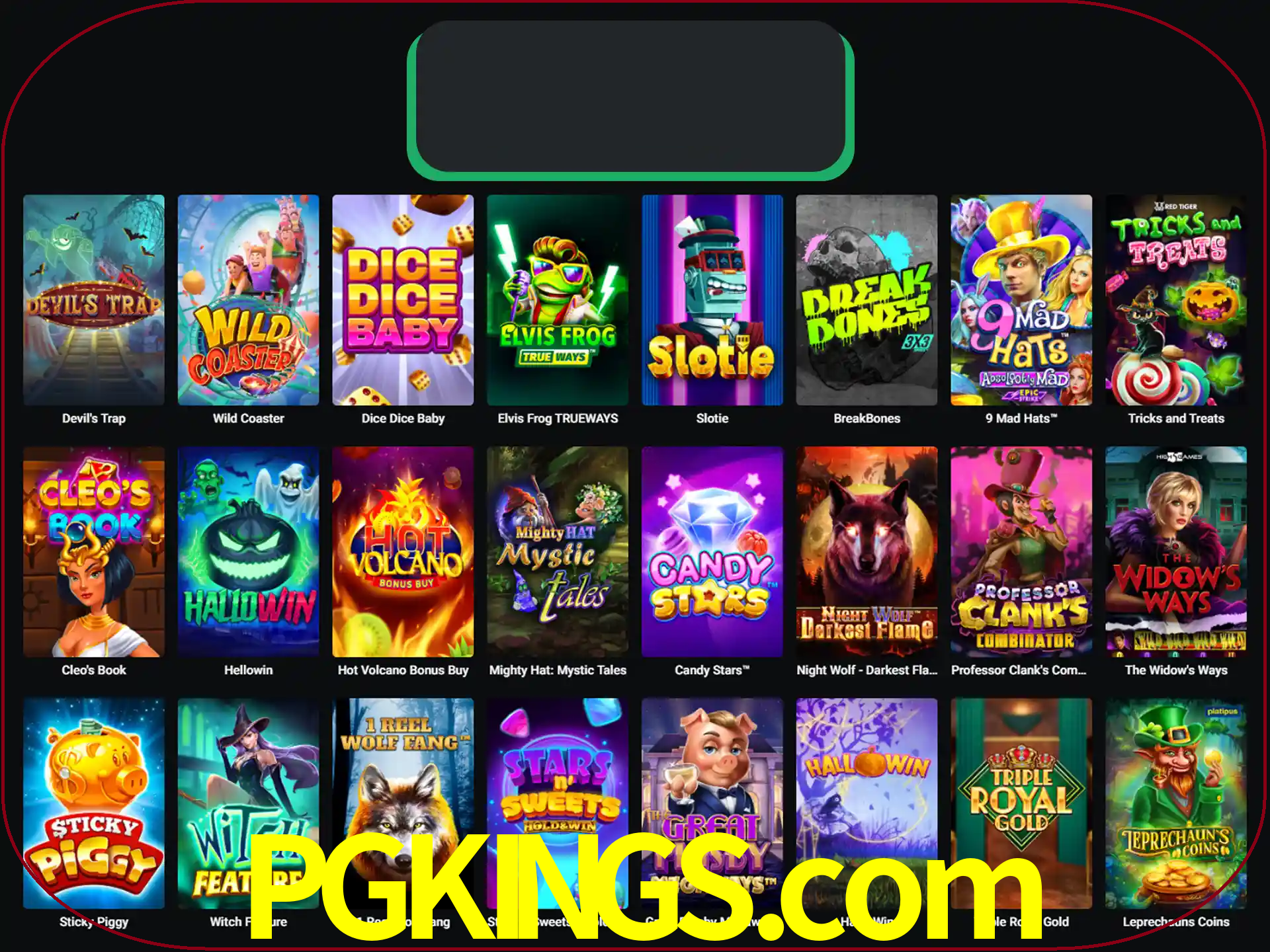 Procure por seus amados jogos de slot.
